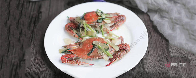 How to cook swimming crabs How to cook fried swimming crabs(图1) How to make swimming crabs