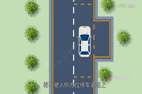 Side parking video
