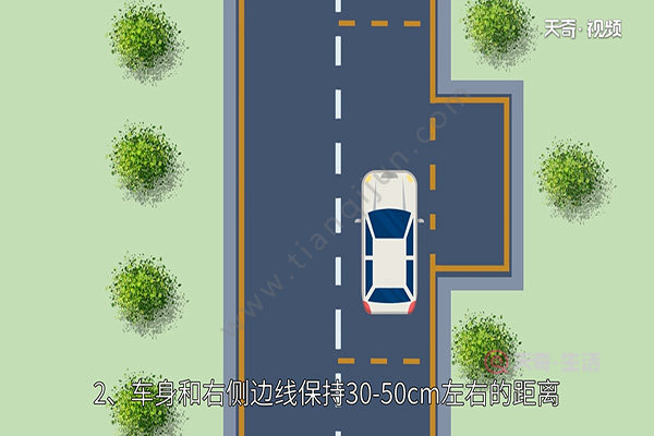 Side parking video